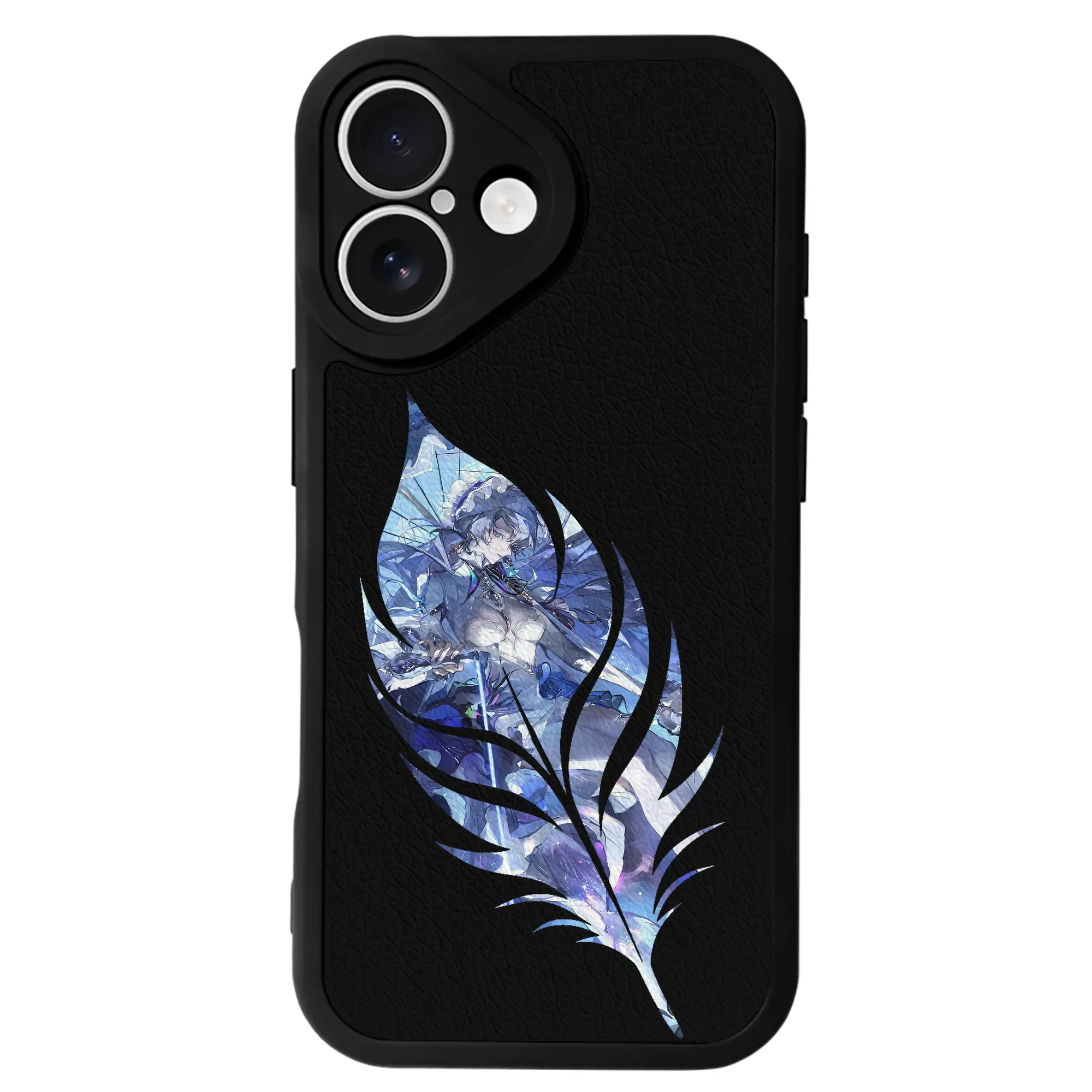 鳴潮 グッズ カンタレラ - IPhone 16シリーズ対応 ・ シリコンスマホケース ・ レザー調 ・ 高精度フィット ・ 耐衝撃 ・ ワイヤレス充電対応 ・ 精密カット